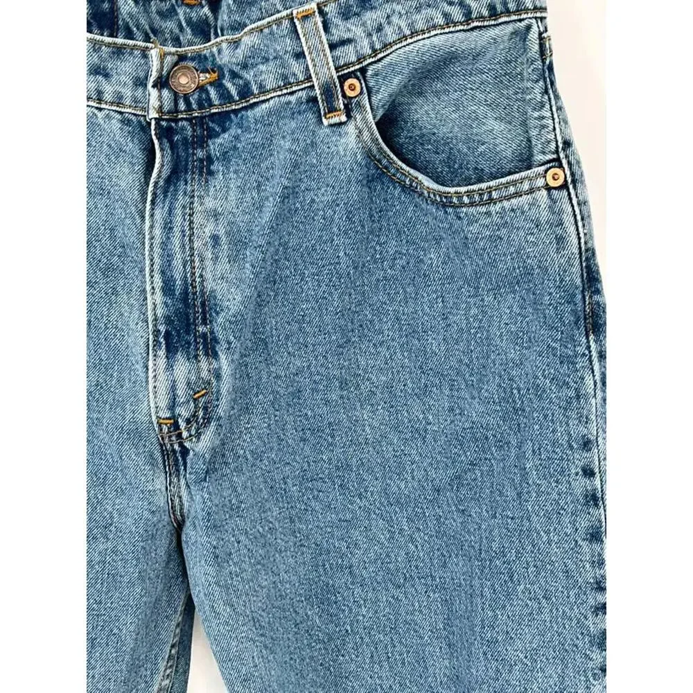 Levi's 560 Loose Fit Straight Leg Jeans Size 16 Cotton‎ Denim